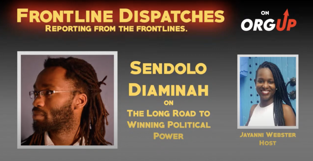 Sendolo Diaminah on The Long Road to Political Power